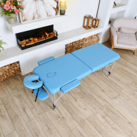 массажный стол DFC NIRVANA Elegant, 186 x 70 см, голубой массажный стол DFC NIRVANA Elegant, 186 x 70 см, голубой