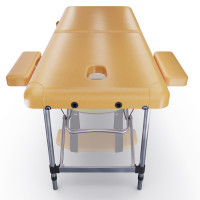 массажный стол DFC NIRVANA Elegant, 186 x 70 см, горчичный массажный стол DFC NIRVANA Elegant, 186 x 70 см, горчичный