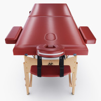 массажный стол DFC NIRVANA Relax Optima, 186 x 60 см, винный массажный стол DFC NIRVANA Relax Optima, 186 x 60 см, винный